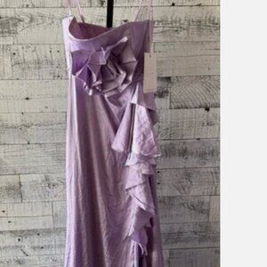 Mac Duggal Lilac Purple Strapless Dress Size 2 #68873 MSRP 398